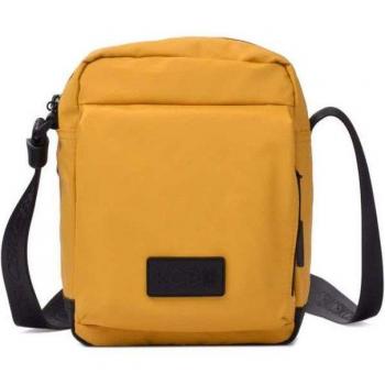 Bandolera de Hombre pequeña KCB Skid | Bolso con Cremallera y Correa Ajustable | Diseño Vegano en Color Mostaza