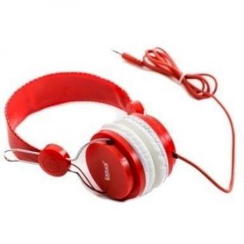 iggual Auricular Pro Rojo/Blanco 3.5mm - Auriculares