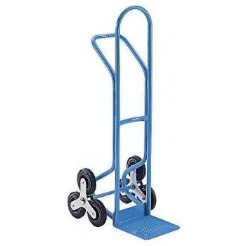 Carretilla de Acero Eurokraft Pro con Saco para Escaleras, Cuchara BxT 280 x 250 mm y Asa