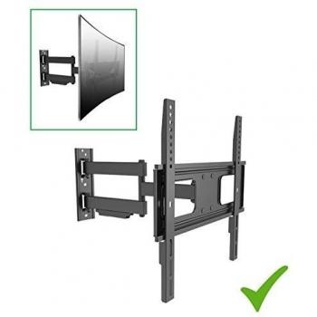 'Universale LCD LED Plasma Curved TV Pared inclinable extensible para 81 - 152 cm