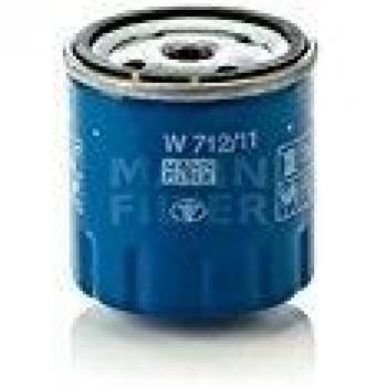 Original MANN-FILTER Filtro de aceite W 712/11 – Para automóviles
