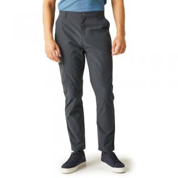 Regatta Men's Durable Dalry Multi Pocket Trousers Seal Grey Size 30 R