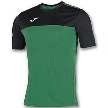 Joma Winner Camisetas Equip. M/c, Niños, Verde/Negro, 2XS