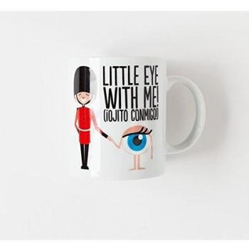 Superbritánico - Taza 'Little eye with me!'