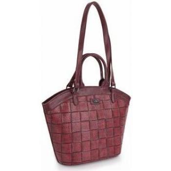 Lois Bolso Tote para Mujer con Doble Asa, Modelo 316581, Color Rojo, Material Polipiel/PVC