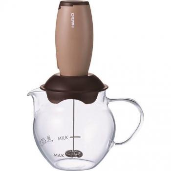 Espumador de Leche HARIO Cute Whisk Color Marrón CQT-45BR