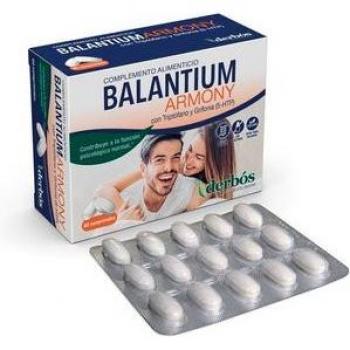 Derbos Balantium Armony 60 comprimidos - Suplemento alimenticio con ingredientes naturales para el bienestar emocional y mental, formulado para ayudar a reducir el estrés y mejorar el estado de ánimo