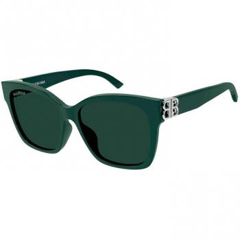 Balenciaga Stylish Sunglasses Bb0102Sa Green Female 57 MM