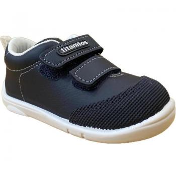 Titanitos B 500 ORSO Marino - Zapatos de Niño, Zapatillas de Deporte, color marino, diseño cómodo y ligero, suela antideslizante, material transpirable