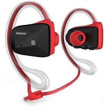 Jabees Bsport-RED - Auriculares de contorno de cuello