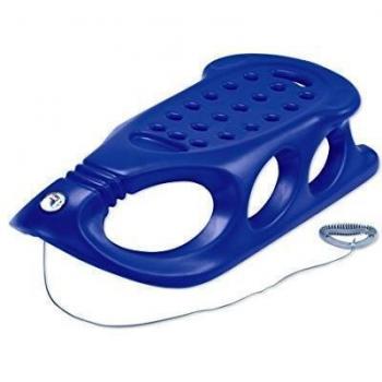 KHW Snow Shuttle - Trineo de plástico azul azul Talla:110x47x25 cm