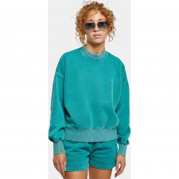Urban Classics Women's Oversized Stone Washed Crewneck Sweatshirt