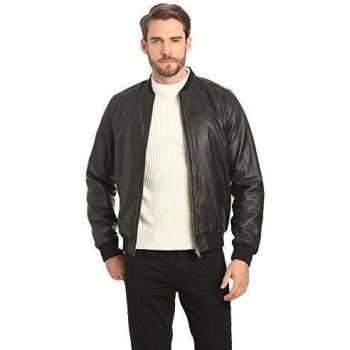 Chevignon - Cazadora de manga larga para hombre, color negro, talla xx-large