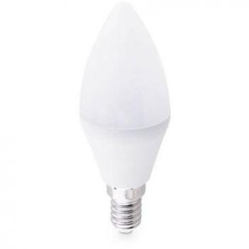 Bombilla LED GSC Vela C37 E14 8W Luz Blanca 6000K - PACK 2 UNIDADES