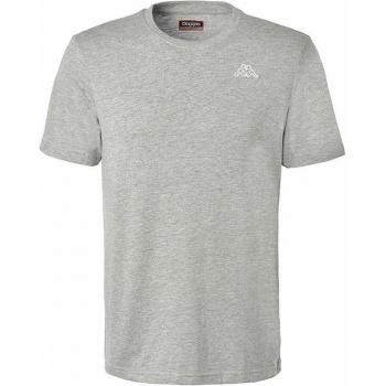 Camiseta Kappa Cafers Slim para Hombre en Color Gris, Manga Corta