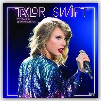 Taylor Swift 2017 - 18-Monatskalender: Original BrownTrout-Kalender