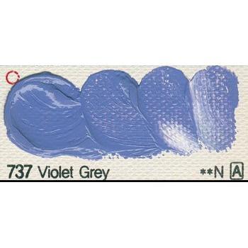 Pintura al óleo profesional ShinHan 50ml tubo Gris Violeta nº 737 serie A