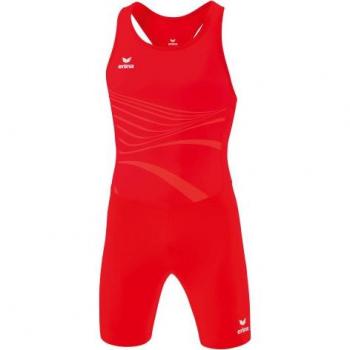 Erima Chándal Racing Sprinter, traje de running unisex adulto, color rojo, talla small, incluye chaqueta y pantalones