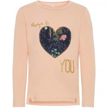 NAME IT - Sudadera de Deporte - Manga Larga - para bebé niño Rose Cloud 110 cm