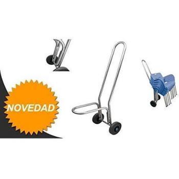 Carretilla Portasillas de Terrazza | Carga 75KG | Carro Regulable