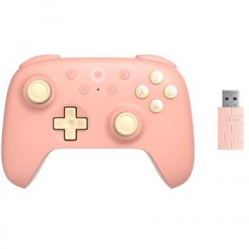 Controlador Inalámbrico 8BitDo Ultimate 2C - Color Melocotón - Para PC, Windows 10/11, Steam, Raspberry Pi y Android con Joysticks de Efecto Hall y Frecuencia de