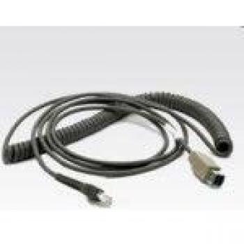 Zebra - USB- Cable - 4.6 m - wound - for Cyclone M2007, Digital Scanner DS 66XX, DS3478, DS6707, LS 3008, 34XX, 42XX, 9208