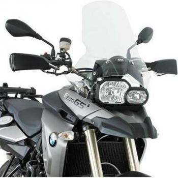 Givi Parabrisas Transparente para BMW F650GS/F800GS (2008-2017) 44x46cm con Kit de Montaje Referencia 333DT