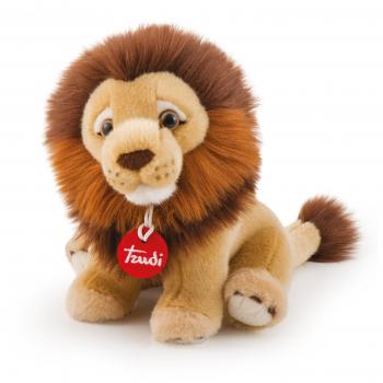 Peluche Trudi León Narciso Tamaño S 27 cm Beige, Negro y Blanco