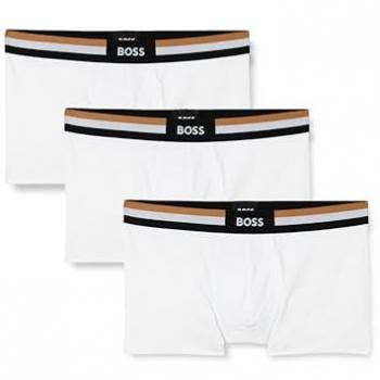 Pack de 3 Boxers Trunk Motion BOSS para Hombre en Blanco (XXL) - Algodón, Homewear