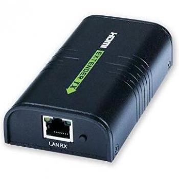 Techly IDATA EXTIP-373R receptor adicional para amplificador/divisor HDMI sobre IP