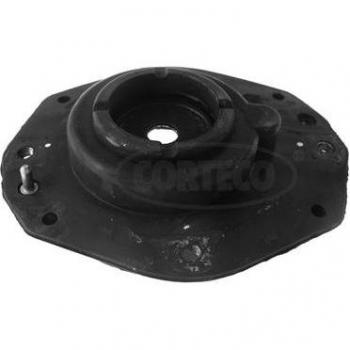 CORTECO Top Strut Mounting 80001498 - Copela de amortiguador, compatible con varios modelos de vehículos, fabricada en goma y metal, diseñada para absorber impactos y reducir vibraciones, proporciona estabilidad al sistema de suspensión