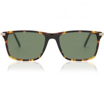 Rectangle Full Rim Plastic Men's Prescription Sunglasses Tortoiseshell Size 52 - SmartBuy Collection