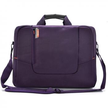 wewod 15,6 pulgadas Convertible Laptop Messenger Bag hombro bolsa mochila multifunción maletín para ordenador portátil/Macbook/Tablet, morado