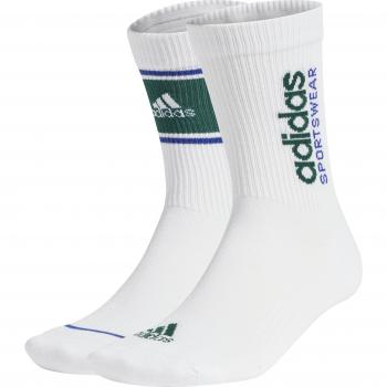 Calcetines Adidas deportivos acolchados con logo gráfico (pack de 2) unisex 40-42
