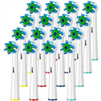 ITECHNIK Cabezal de Recambio Para oral-b cepillo de dientes eléctrico recargable, Recambios Para Cepillo de Dientes EB50 Cross for recambios cepillo oral b
