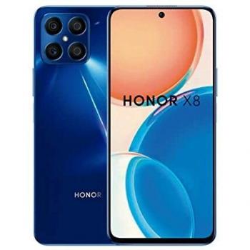 HONOR X8 - Smartphone 128GB, 6GB RAM, Pantalla 6,7, Cámara 64MP+5MP+2MP+2MP, Batería 4000 mAh, Carga rápida 22,5W - Ocean Blue