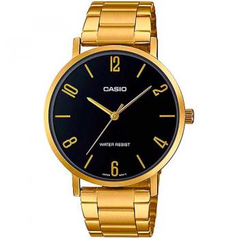 Reloj de pulsera CASIO - MTP-VT01G-1B2 con correa en color Dial