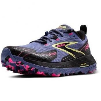 Zapatillas Trail Brooks Cascadia 18 GORE-TEX mujer violeta negro talla 41