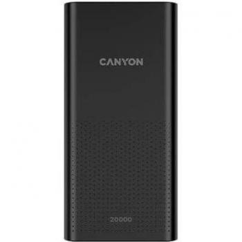 Canyon PB-2001 Powerbank 20000mAh Polímero de Litio Negro