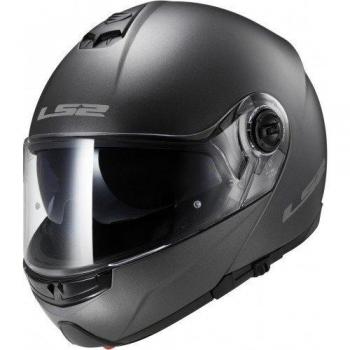 LS2 503251007S Casco Ff-325 Strobe GRIS TITANIO MATE T-S, Small, Titanium