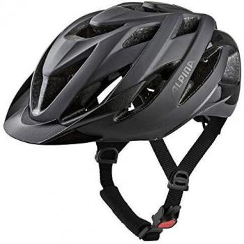 ALPINA LAVARDA Casco, Unisex-Adult, Black Matt, 52-57 cm