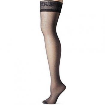 Dim DIAM'S Media Semi Opaca 25D, 25 DEN, Negro, 1 para Mujer
