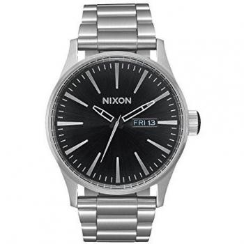 Nixon Reloj Analógico para Hombre de Cuarzo con Correa en Acero Inoxidable A356-2348-00