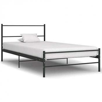 Estructura de cama Gris Blinder 90x200cm