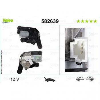 Motor limpiaparabrisas VALEO 582639