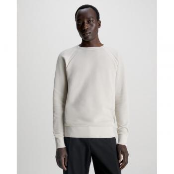 Calvin Klein Jersey de hombre de cuello redondo, tejido suave, diseño clásico, ajuste regular, 100% algodón