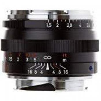 ZEISS Ikon C Sonnar T* ZM 1.5/50 Standard Camera Lens for Leica M-Mount Rangefinder Cameras