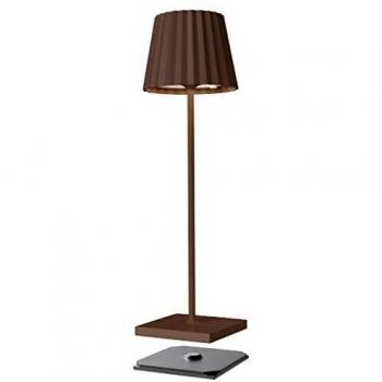 Lámpara de Mesa LED Recargable Troll 2.0 Color Óxido, 2x 1,2W, 230lm, IP54