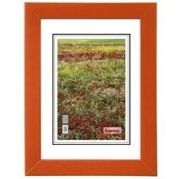 Hama Foggia - Marco (Single Picture Frame, Naranja, Madera, 30 x 40 cm)
