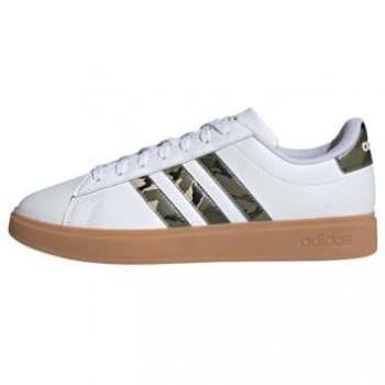 Zapatillas deportivas adidas Grand Court 2.0 blancas y marrón claro - Talla 44(2/3)